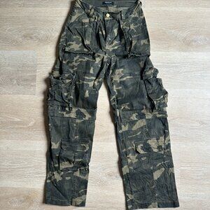 Camoflague Cargo Pants- Size S